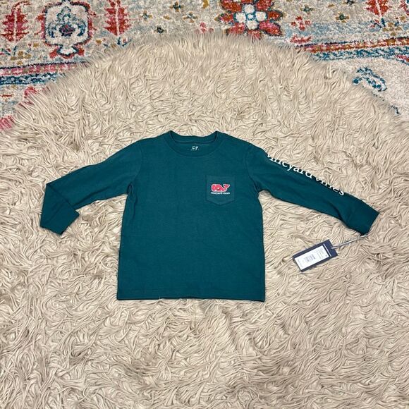 NWT Vineyard Vines Christmas Shirt 4T - Picture 1 of 5